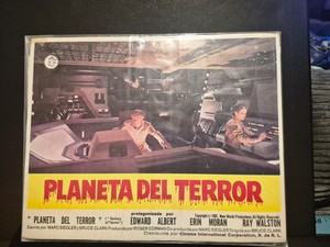PLANETA DEL TERROR-GALAXY OF TERROR 1981-ray walston  Movie Lobby Card   *