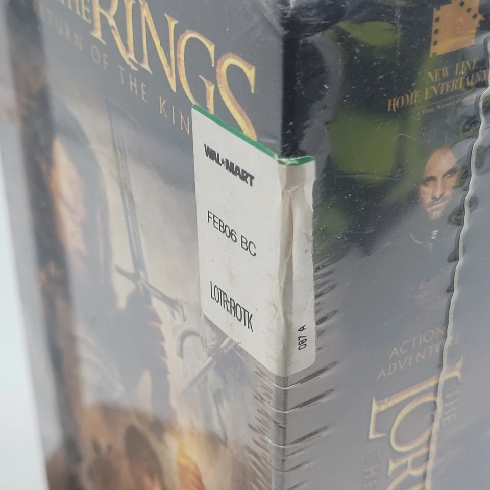 Новая запечатанная видеокассета The Lord of the Rings: The Return of the King 2x - Изображение 3 из 4