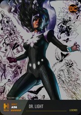 DC Hybrid Trading Card Dr Light Legendary Chapter 2 - A56 Physical Card NM