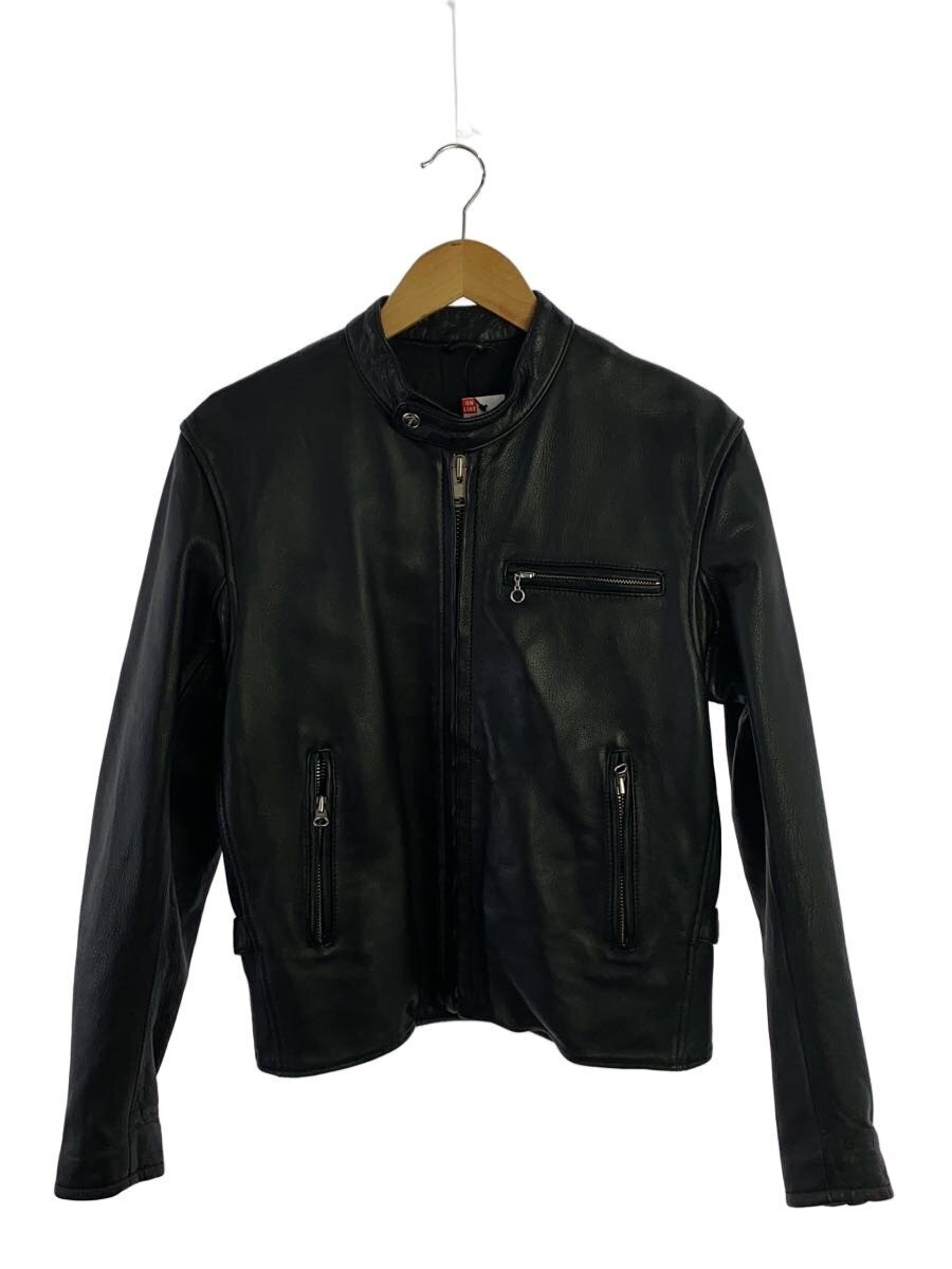 Kadoya Single Riders Jacket/M/Cowhide/Blk/Plain// 3480