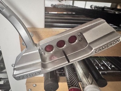 Scotty Cameron Select Newport 2.5 34'' Blade Putter Black Red Grip 1703