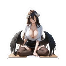 Anime-Inspired Sticker (Buy More Save More Shipping) Albedo Fan Art