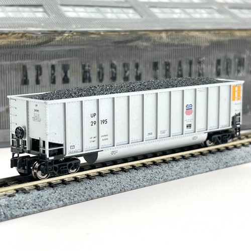 Coalporter doble bañera Union Pacific Bethgon escala Kato N con carga 29195 | Condition: Used