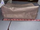 Vince Camuto Make Up Travel Bag Pink And Gold Stripes. Large — photo 7