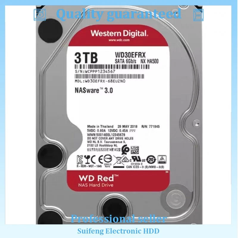 Western Digital SATA III 3 TB Internal Hard Disk Drives for sale
