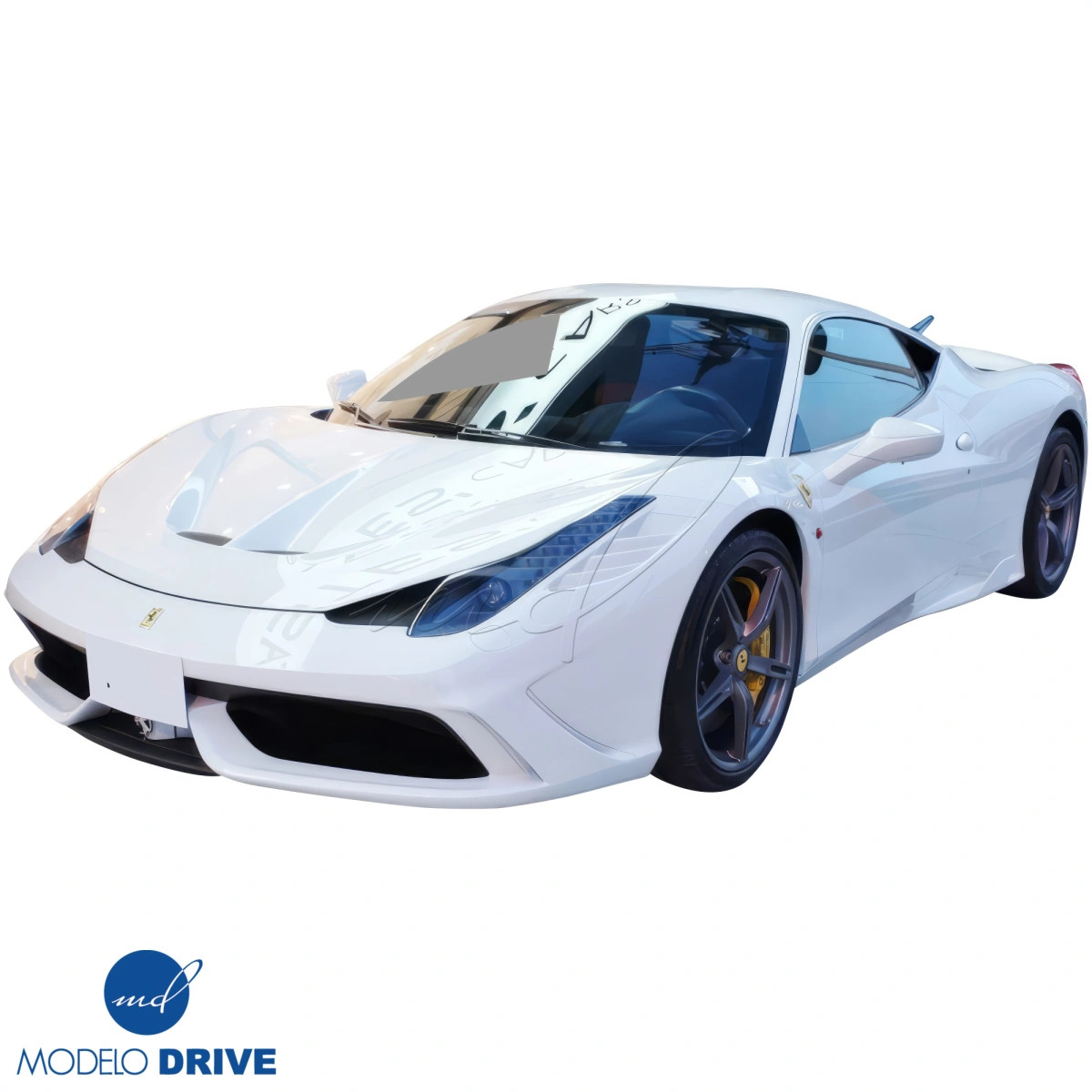 ModeloDrive FRP Speciale Style Front Bumper for 458 Ferrari 10-15 modelodrive_1