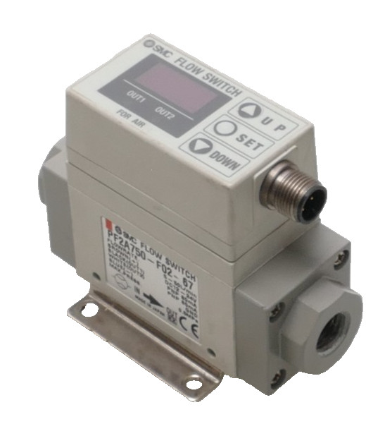 SMC Digital Flow Switch | PF2A750-F02-67