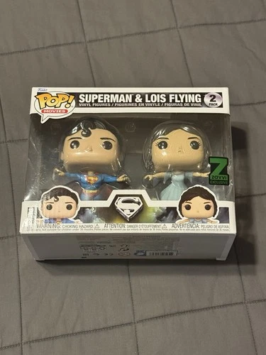 Funko Pop!: DC Universe - Superman & Lois Flying - 2 Pack - Zavvi Exclusive