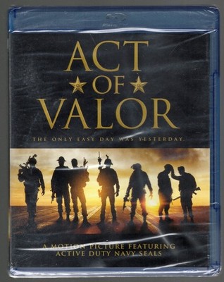 Act of Valor Blu-ray 2012 Navy SEALS Action Special Features