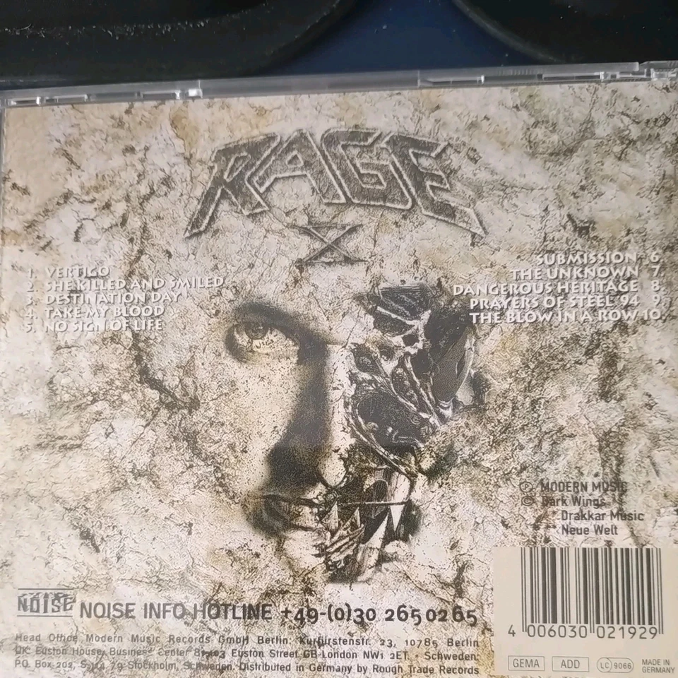 10 Years in Rage von Rage | CD | Zustand sehr gut - Bild 2 von 2