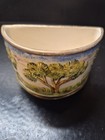 Small Italian Wall Vase Made In Italy 4.25" Wide 3.25" Tall — photo 4
