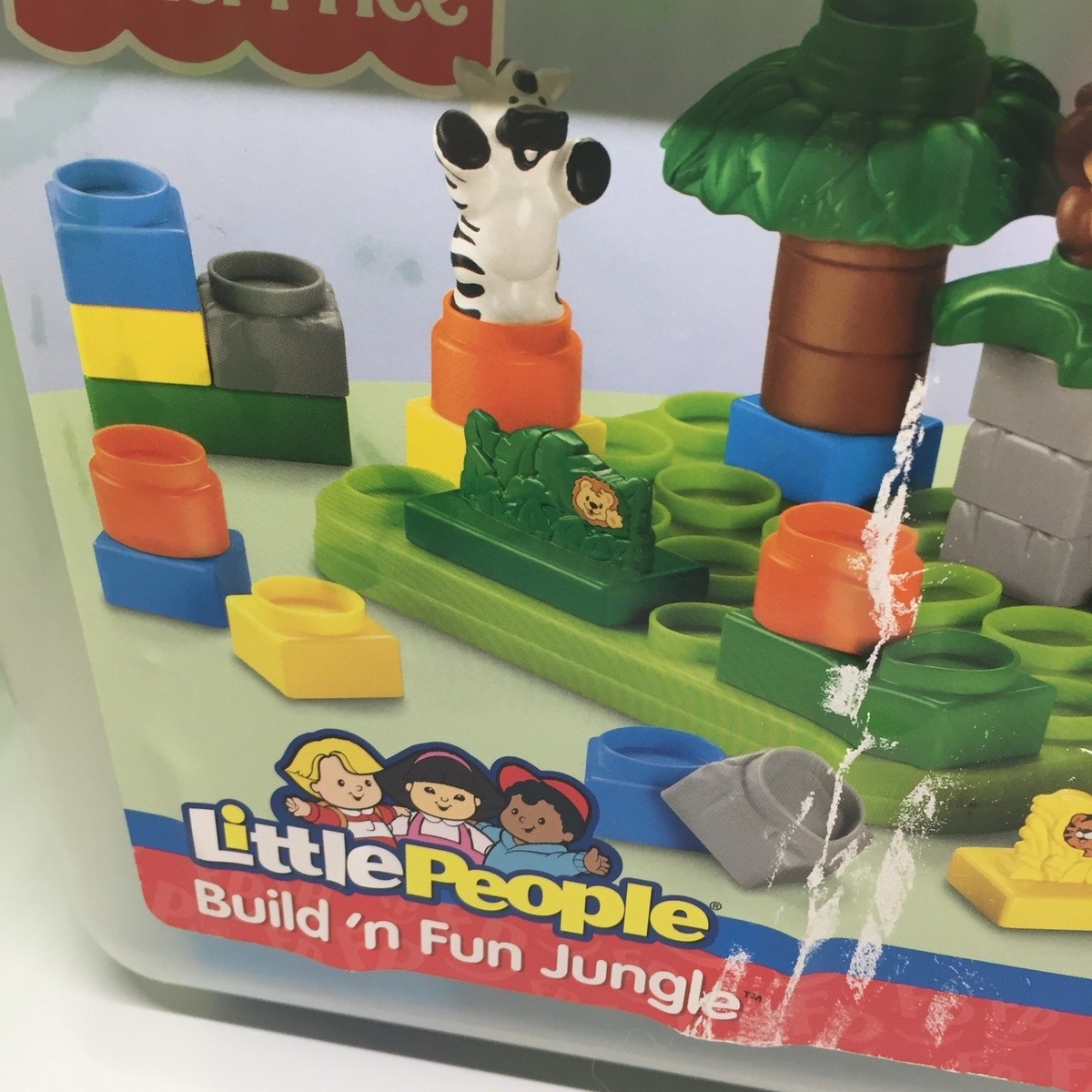 Fisher-Price Little People Build 'n Fun Jungle Set - Giraffe