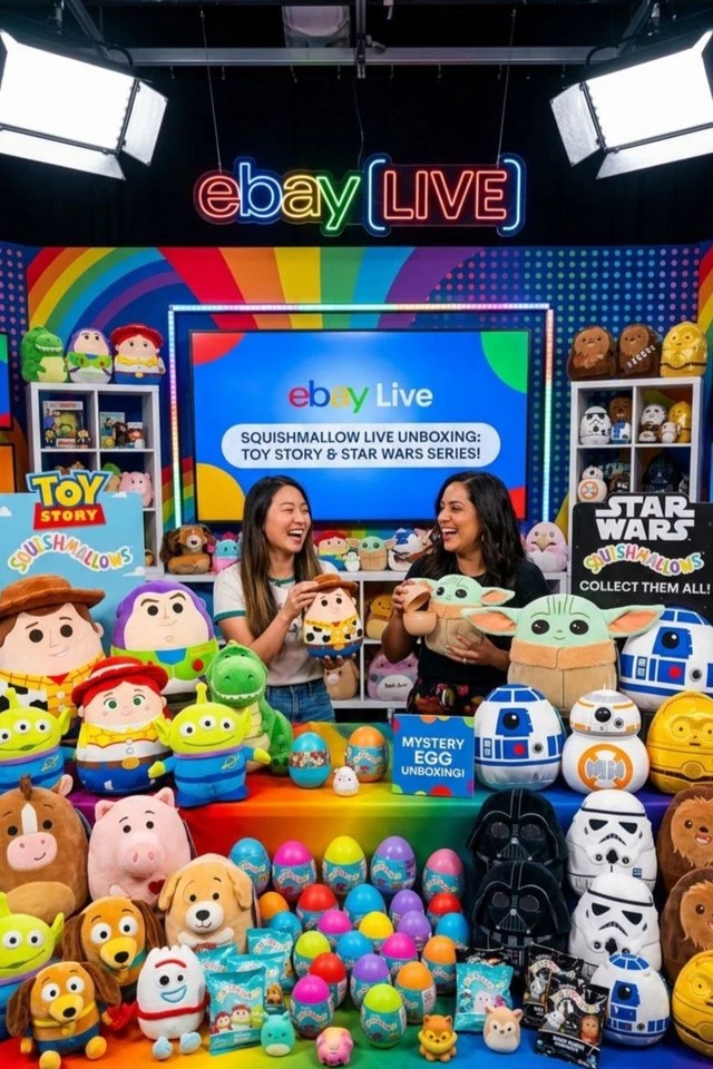 Squishmallows 🔥Toy Story & Star Wars Series🌟 Mystery Eggs & Blind Bags ❤️
