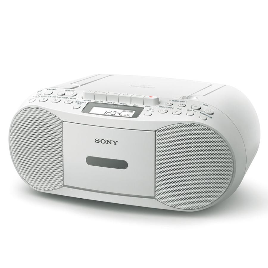 SONY パーソナルオーディオシステム CFD-S70 Sony CD Radio Cassette Player White CFD-S70-W AC 100V | eBay