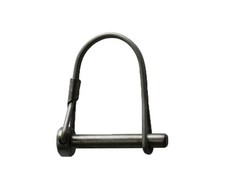 Snap Safety Pin Round Two Wire 3/8 x 1-3/4 316 SS PV (4 Pieces)