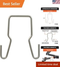 Secure Clip-on Trailer Safety Chain Hooks For 2-inch Hitch - Durable Reliable Secure Clip-on Trailer Safety Chain Hooks For 2-inch Hitch - Durable Reliable