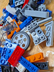 LEGO Creator 6747 Race Rider 3-in-1 Motorcycle INCOMPLETE w Box & 3 Manuals 2009
