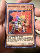 Brotherhood of the Fire Fist - Bear FIGA-EN023 +5 card free