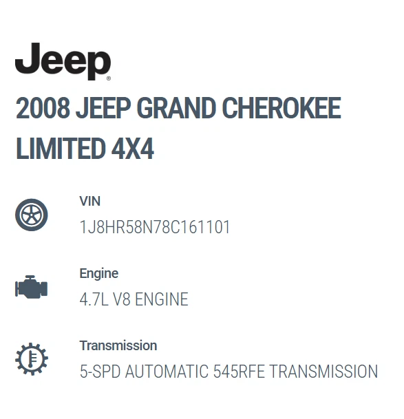 Jeep Grand Cherokee 2008-2013 WIN módulo de encendido llave 68210151AB fabricante original Foto 3 de 4