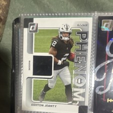 2025 Panini Donruss - Ashton Jeanty Rookie Phenom Jerseys RPJ-AJY Raiders