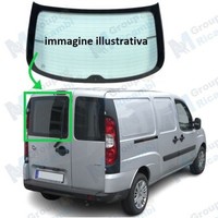 Fiat Doblo Ab 2008 Heckscheibe Glas Motorhaube Hinten Links