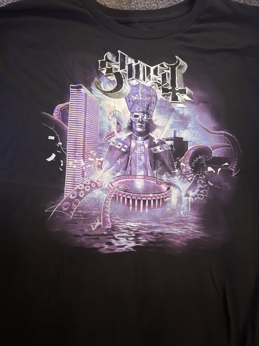 GHOST BAND SHIRT OFFICIAL MSG NYC XL SKELETOUR 7/22/2025 NEW