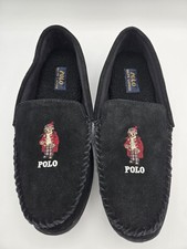 Ralph Lauren Winter Weather Polo Bear Slippers, Men's - Size 8