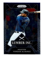 Yordan Alvarez 2021 Panini Prizm Lumber Inc. #LI10 Houston Astros