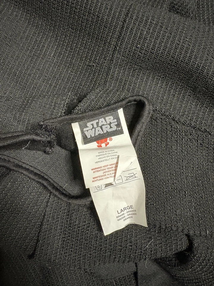 Star Wars Kylo Ren Adulto Disfraz Cosplay Bata Negro Largo Halloween B6 Foto 4 de 4