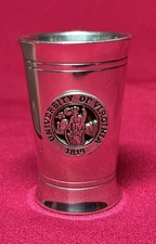 University of Virginia (UVA) Shot Glass - Universal Pewter - NIB