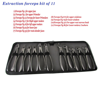 Zahnextraktionspange chirurgische Zahnextraktion Zahnentfernung orale chirurgische Pinzette