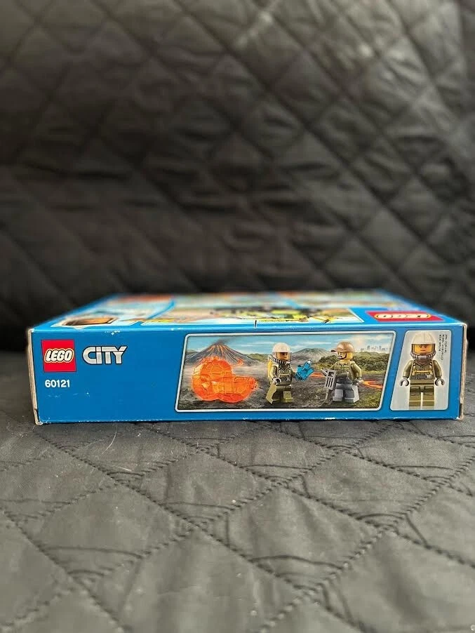LEGO City Volcano Exploration Truck 60121 New Sealed Retired Set - Image 3 of 4