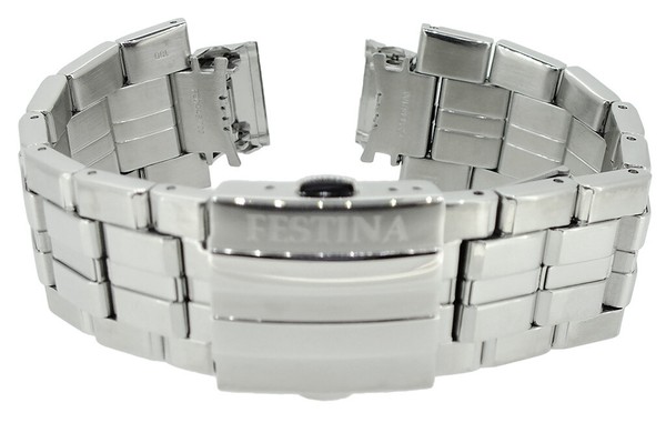 Festina Chrono Bike > Uhrenarmband Silberfarben Edelstahl > F20448-image