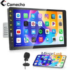 9" Single 1 Din Car Stereo Radio Bluetooth FM USB Touch Screen MP5 Player + MIC