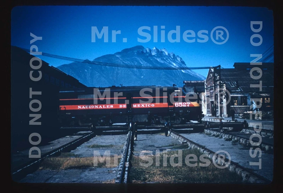 Duplicate Slide NdeM Nacionales de Mexico Old Paint ALCO FA2 6527 - Image 1 of 1