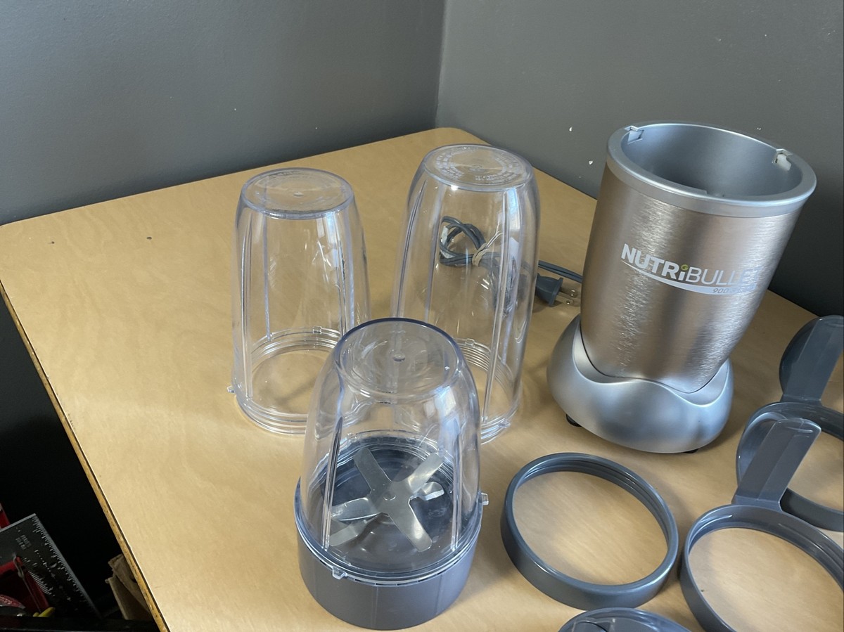 NICE! NutriBullet 900 Series Magic Bullet Power Blender Plus Cups