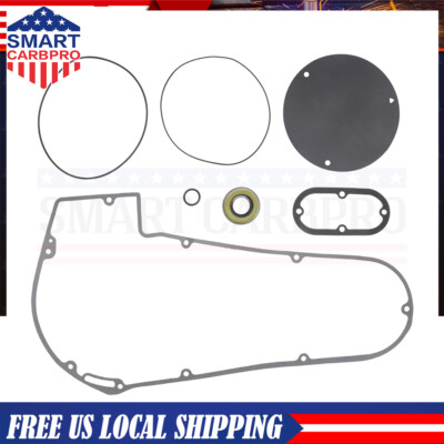 Primary Cover Gasket & Seal Kit For Shovelhead Softail Dyna 1966-1984