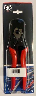 Felco C3 Cable Cutter Shear Cut 7-1/2'' 12R370 2842 Red Handle Grip Tool