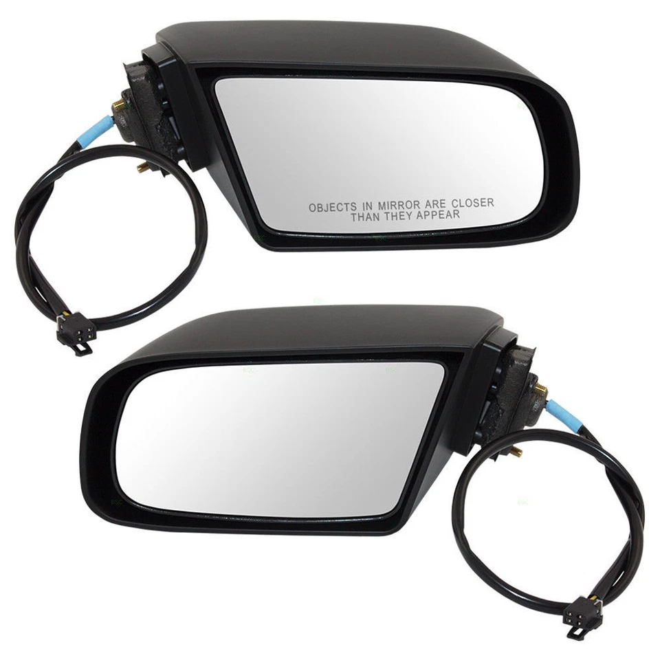 New Left & Right Power Mirror Set For 1990-1996 Buick Regal Pontiac Grand Prix - Image 3 of 4