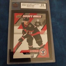 TIM STUTZLE / 2021 UPPER DECK NATIONAL HOCKEY CARD DAY CANADA ROOKIE #CAN-1**