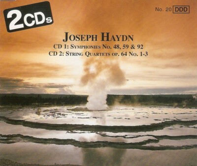 Haydn - Symphonies No. 48, 59 & 92/String Quartets 1-3 (2xCD 1993)