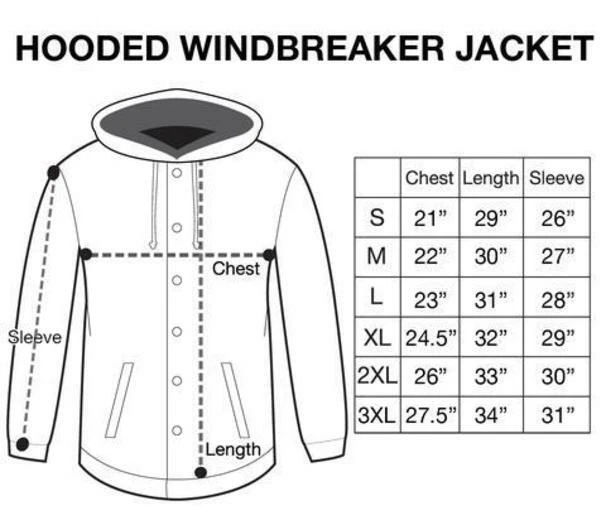 Nuevo Ink Addict Tinta Chaqueta Cortavientos Negro/Negro SMALL-3XLARGE Tatuaje - Imagen 2 de 2