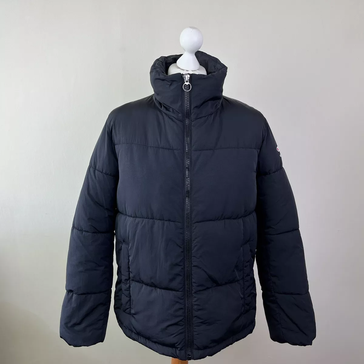 Champion Medium M Womens Black Tech Fill Insulated Puffer Jacket