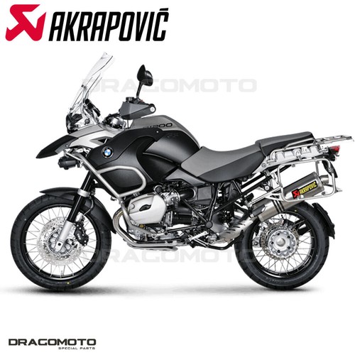BMW R 1200 GS 2004-2009 Scarico AKRAPOVIC Titanio S-B12SO2-HLTT - Imagen 4 de 6