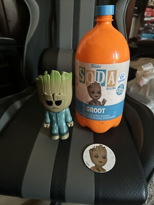 Funko Soda 3 Liter Groot Common Limited Ed 1 Of 8400 Web Exclusive Guardians