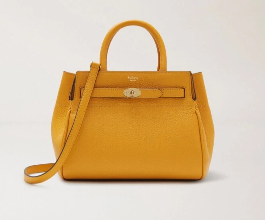 Mulberry Belted Bayswater Bag Deep Amber