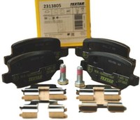 Textar 2313805 BremsenbelÄGe Hinten Mercedes A-KLASSE W168 B-KLASSE W245