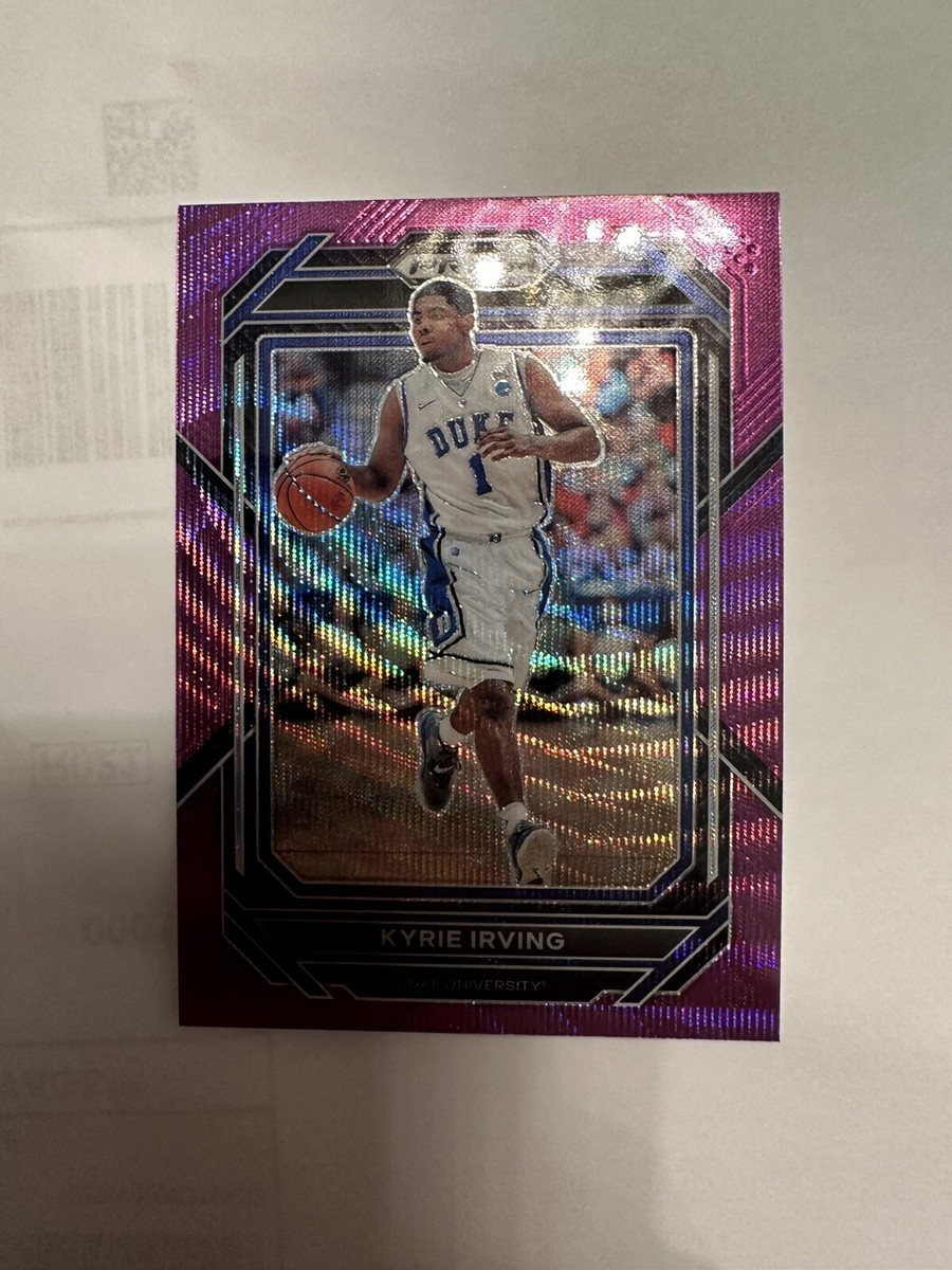 2023-24 Panini Prizm Draft Picks-Seismic Purple Prizm #72 Kyrie