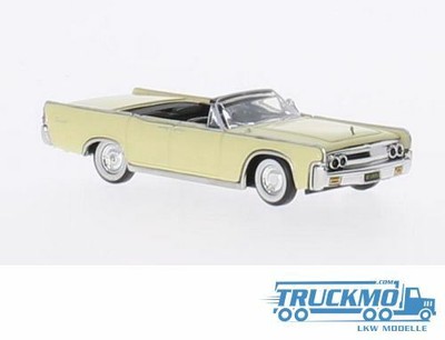 Ricko Lincoln Continental Convertible 1963 hellgelb RIK38322