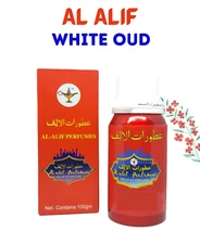White Oud Al Alif concentrated Perfume oil ,100 ml, Attar oil Free Shipping